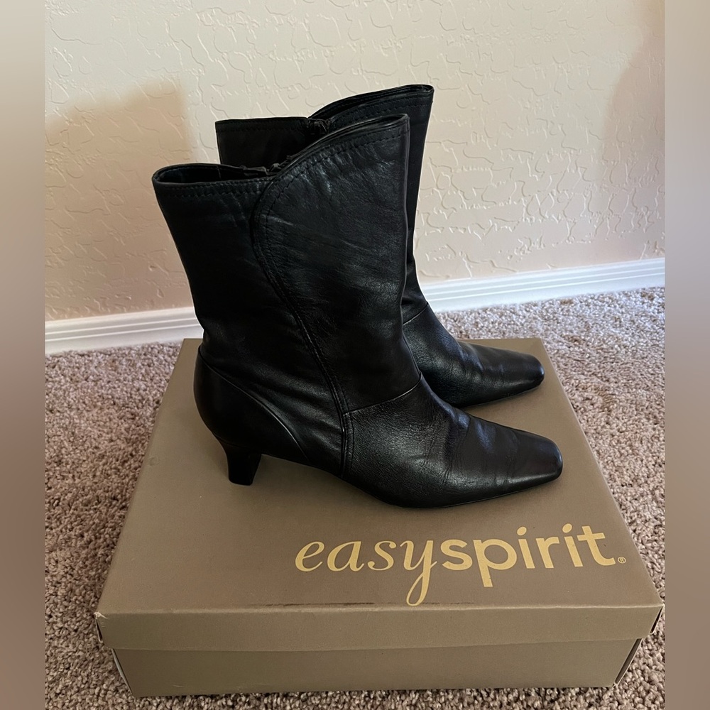 EASY SPRIT HEARTLAND LEATHER BOOTS